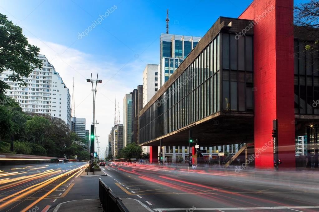 サンパウロFlat Paulista Perto Do Metroアパートメント エクステリア 写真